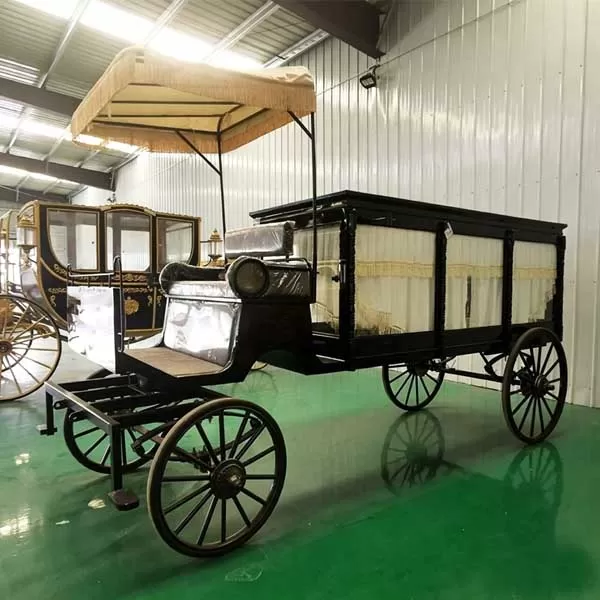 Horse Drawn Funeral Carriage