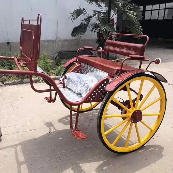 Mini Horse Pulling Cart