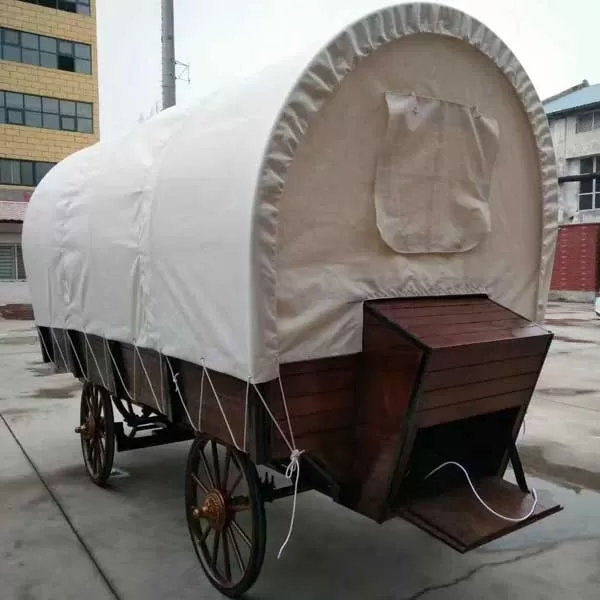 Horse drawn Covered Wagon
