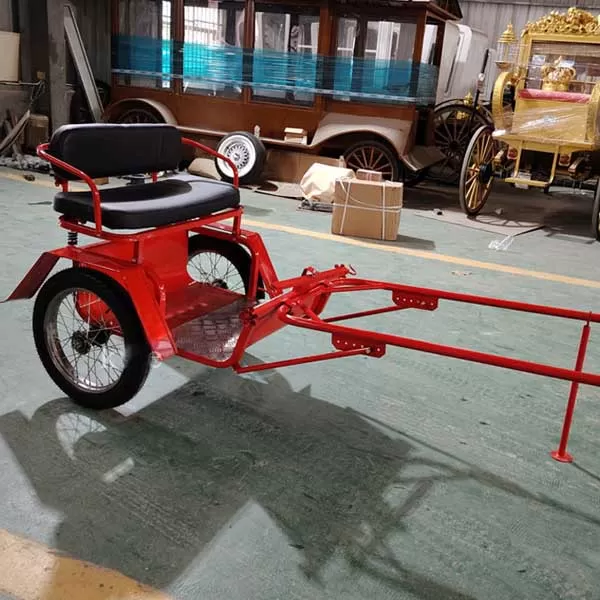 Mini Horse Pulling Cart
