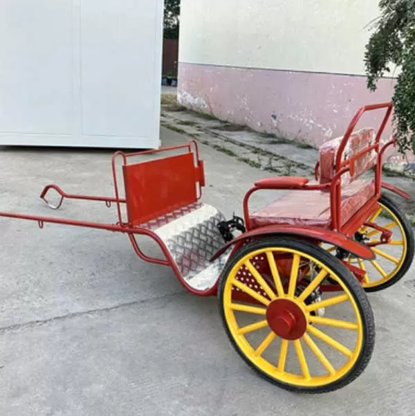 Mini Horse Pulling Cart