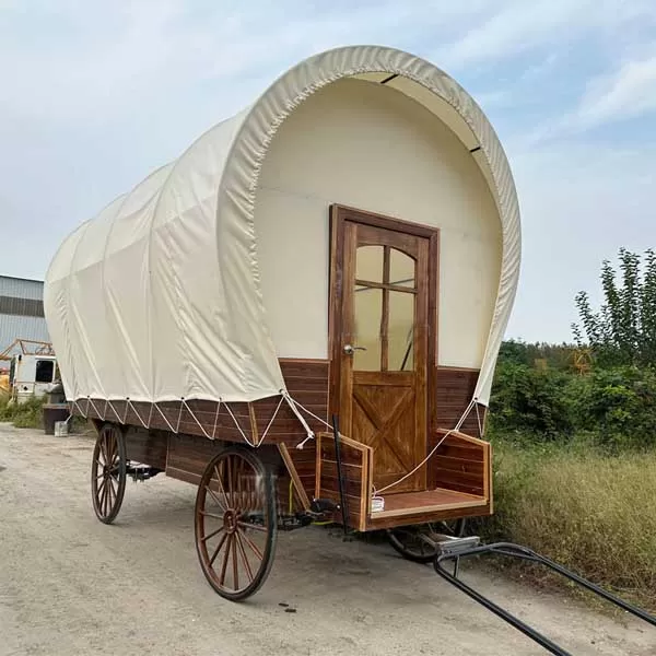 Horse drawn Covered Wagon