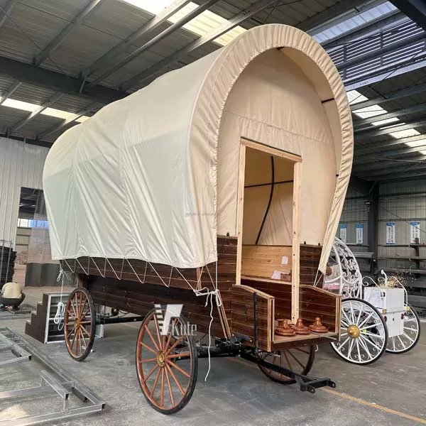 Horse drawn Covered Wagon