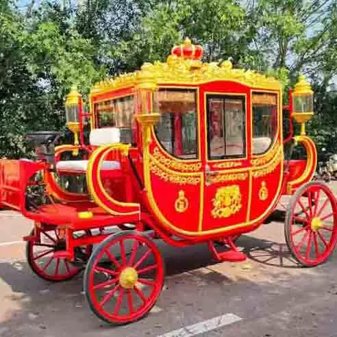 Royal Wedding Horse Drawn Carriage