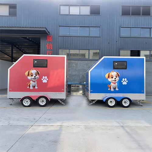 Mobile Dog Grooming Trailer for Sale