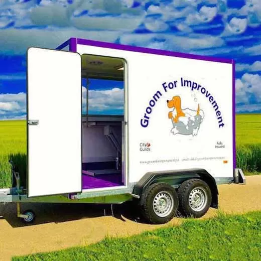 Mobile Dog Grooming Trailer for Sale