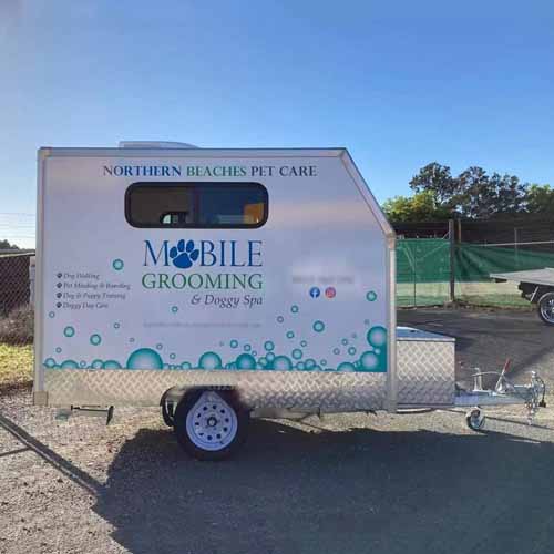 Mobile Dog Grooming Trailer for Sale