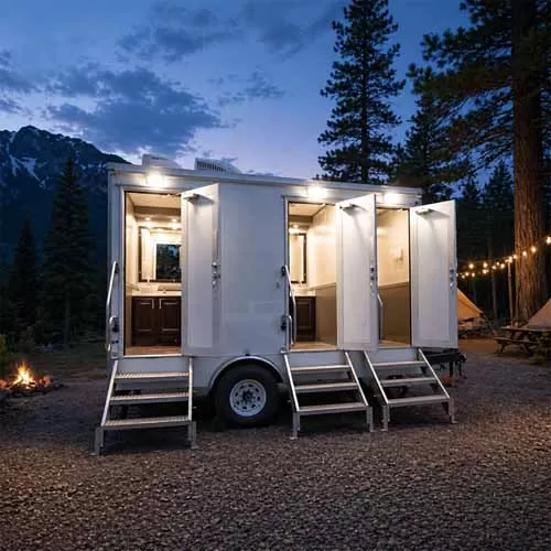 Luxury Portable Restroom Trailers for Sale