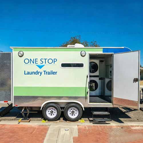 Mobile Laundry Trailer for Sale