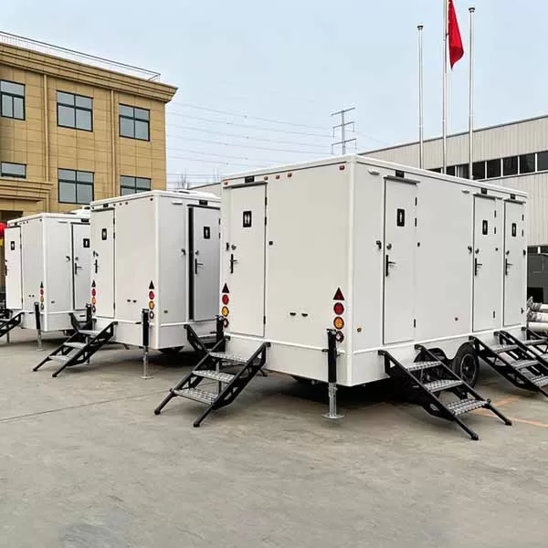 Factory-Portable restroom trailers